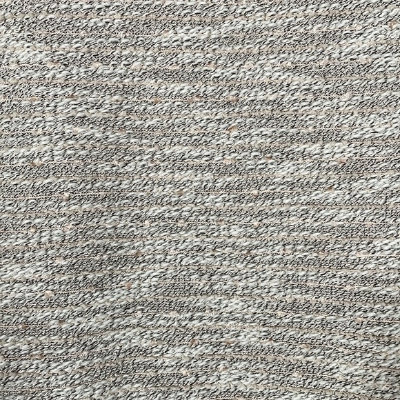 The Limited Cream Textured Tweed Fringe Sweater Shirt | Size Medium - Picture 4 of 11